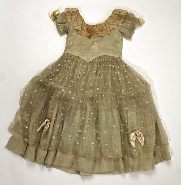 Dress, silk, Austrian