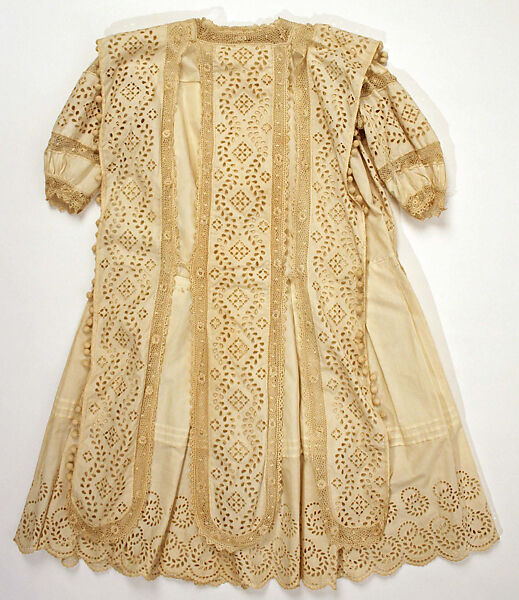 Dress, cotton, American
