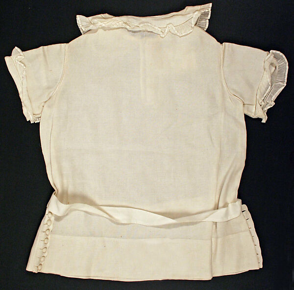 Dress, linen, American or European