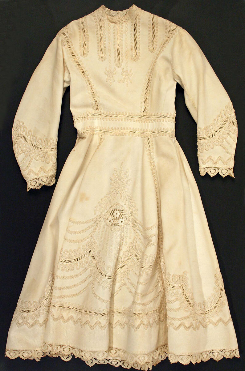 Dress, cotton, American 