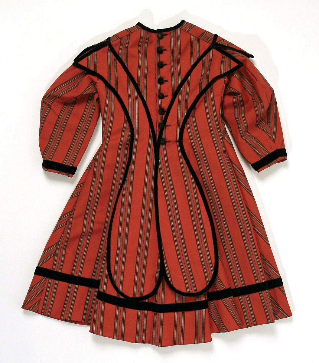 Dress, wool, American