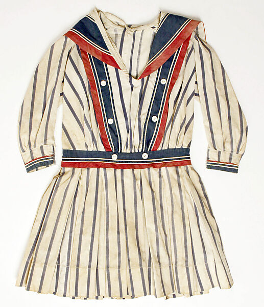 Dress, cotton, American 