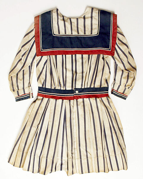 Dress, cotton, American
