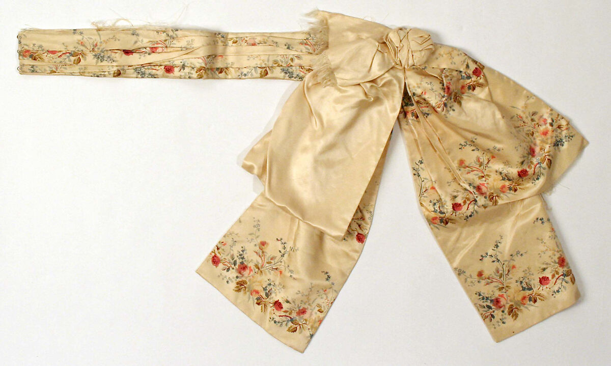 Dress, silk, American