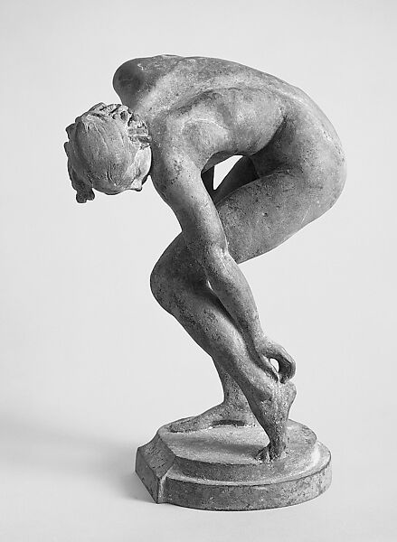 Scratching Her Heel, Alexander Stirling Calder (American, Philadelphia, Pennsylvania 1870–1945 Brooklyn, New York), Bronze, American 
