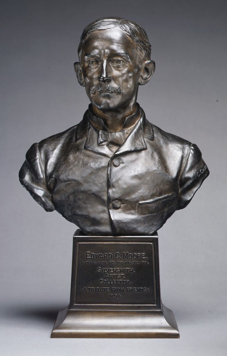 Edward C. Moore, Charles Calverley (American, Albany, New York 1833–1914 Essex Fells, New Jersey), Bronze, American 