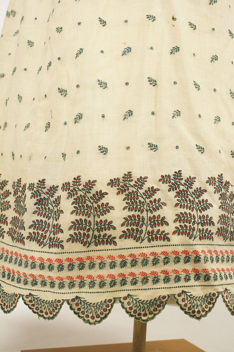 Dress, cotton, French