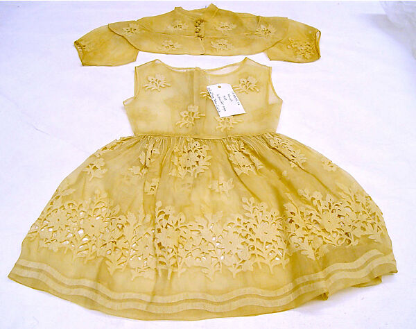 Ensemble, Jean Dessès (French (born Egypt), Alexandria 1904–1970 Athens), cotton, French