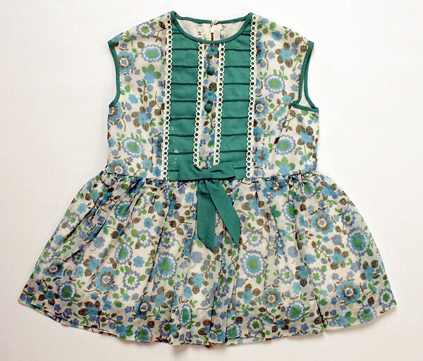 Ensemble, cotton, French 