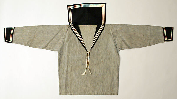 Sailor suit, Brooks Brothers (American, founded 1818), cotton, British 