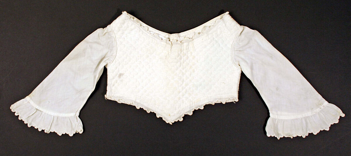 Bodice, cotton, German 