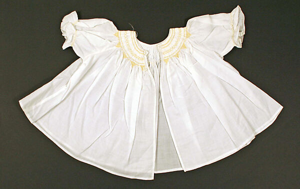 Dress, cotton, American