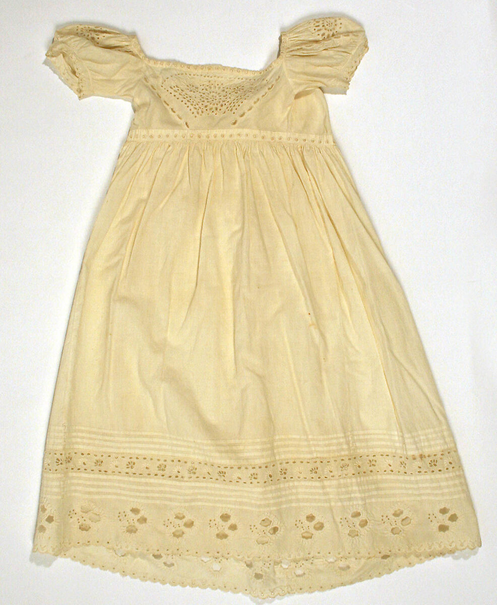 Dress, cotton, American 