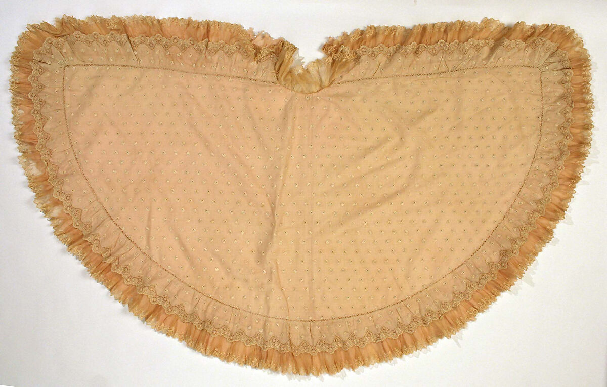 Ensemble, cotton, silk, French