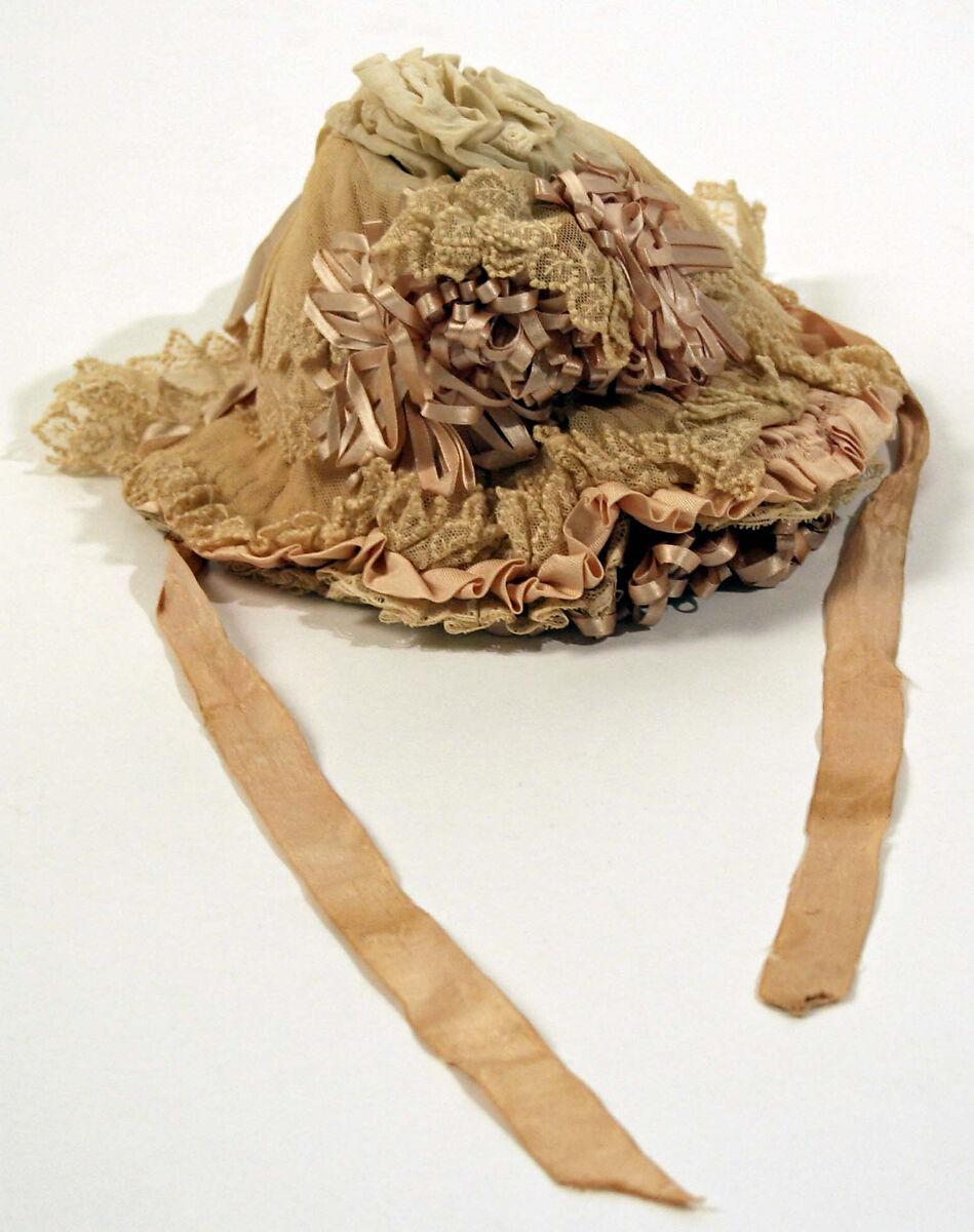 Ensemble, cotton, silk, French