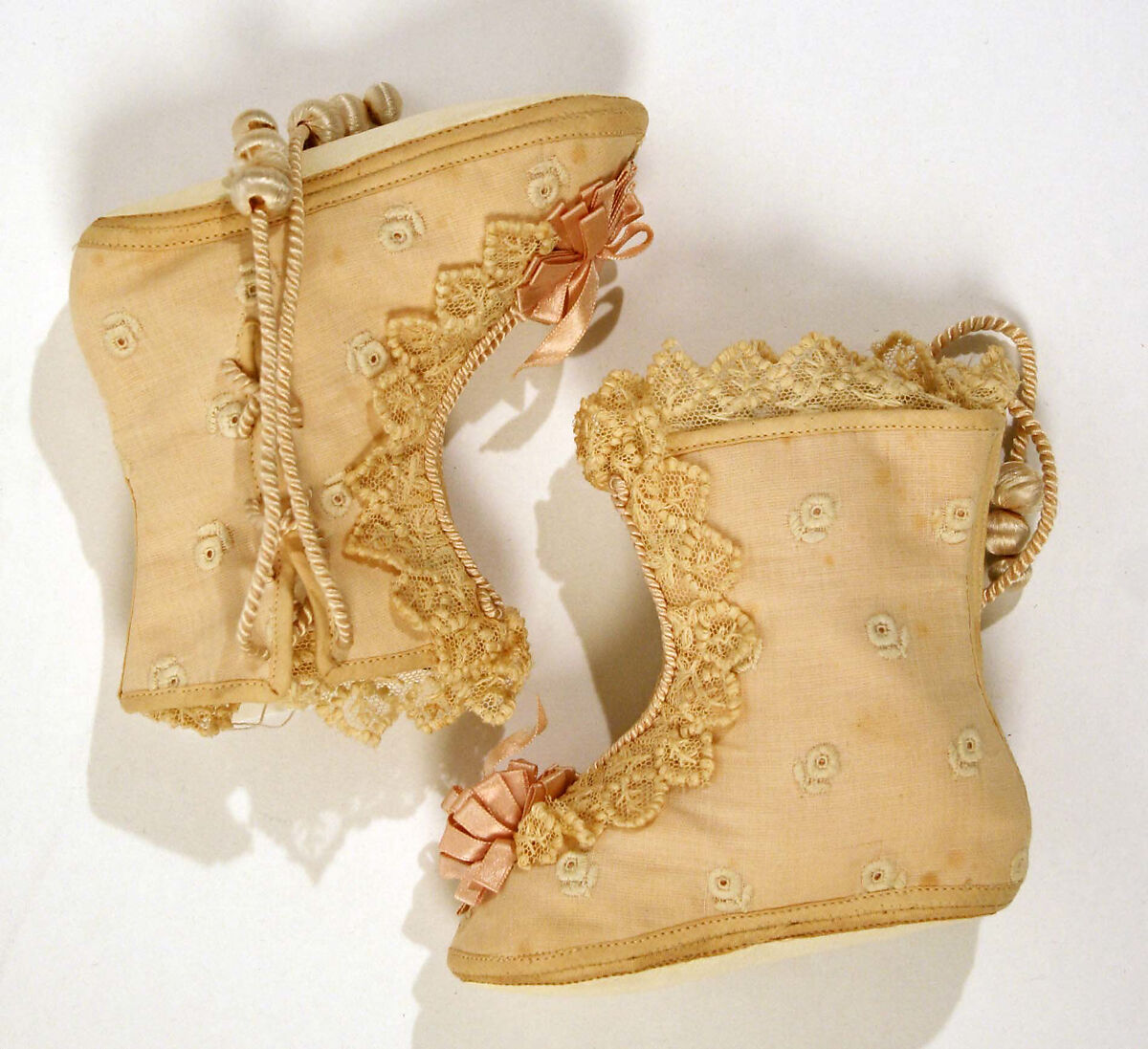 Ensemble, cotton, silk, French