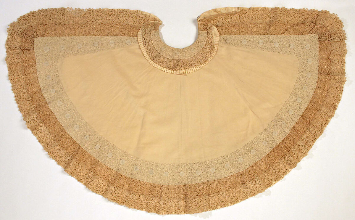 Ensemble, silk, cotton, French