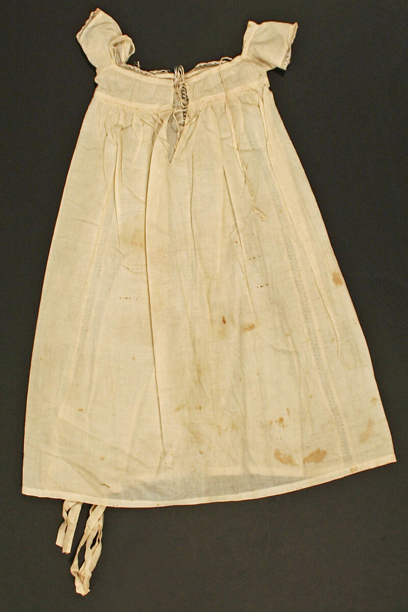 Dress, cotton, American