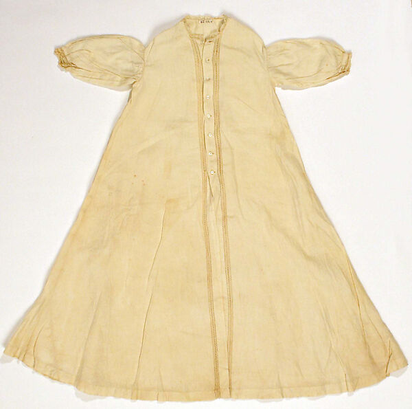 Dressing gown, linen, American 