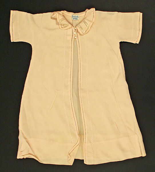 Robe, Best &amp; Co. (American, 1879–1969), silk, cotton, American 