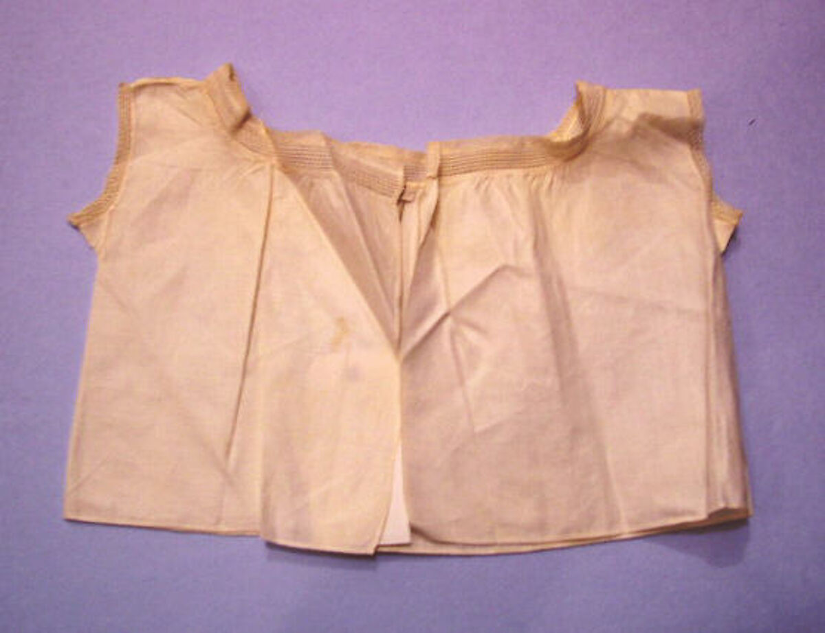 Shirt, linen, American