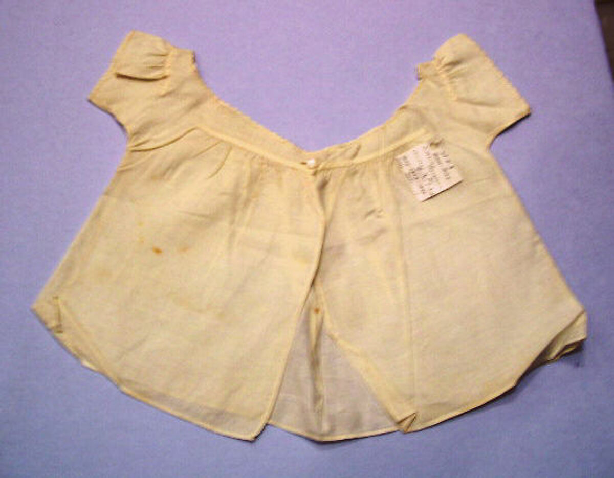 Shirt, linen, American