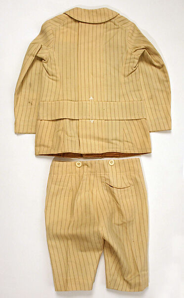 Suit, wool, cotton, American