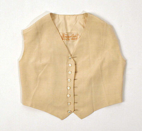 Suit, wool, silk, French