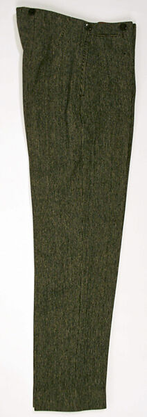 Eton suit, wool, cotton, American