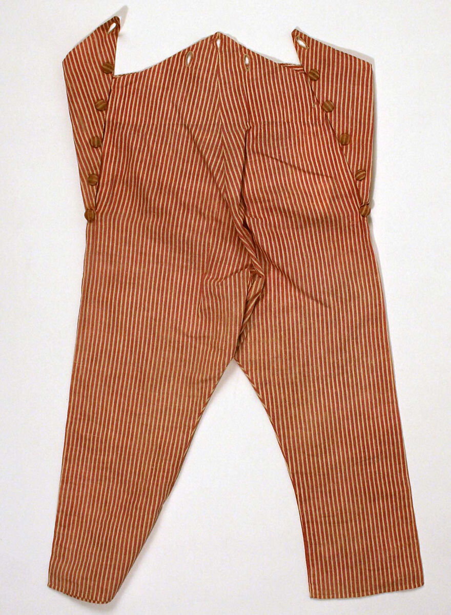 Skeleton suit, cotton, American