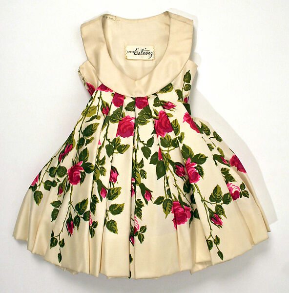 Ensemble, Mr. Luis Estévez (American, born Cuba, 1930–2014), silk, American