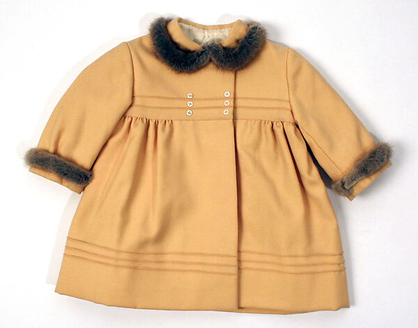 Ensemble, Emilia and Elvira Frezzini (Italian), wool, fur, silk, cotton, Italian 