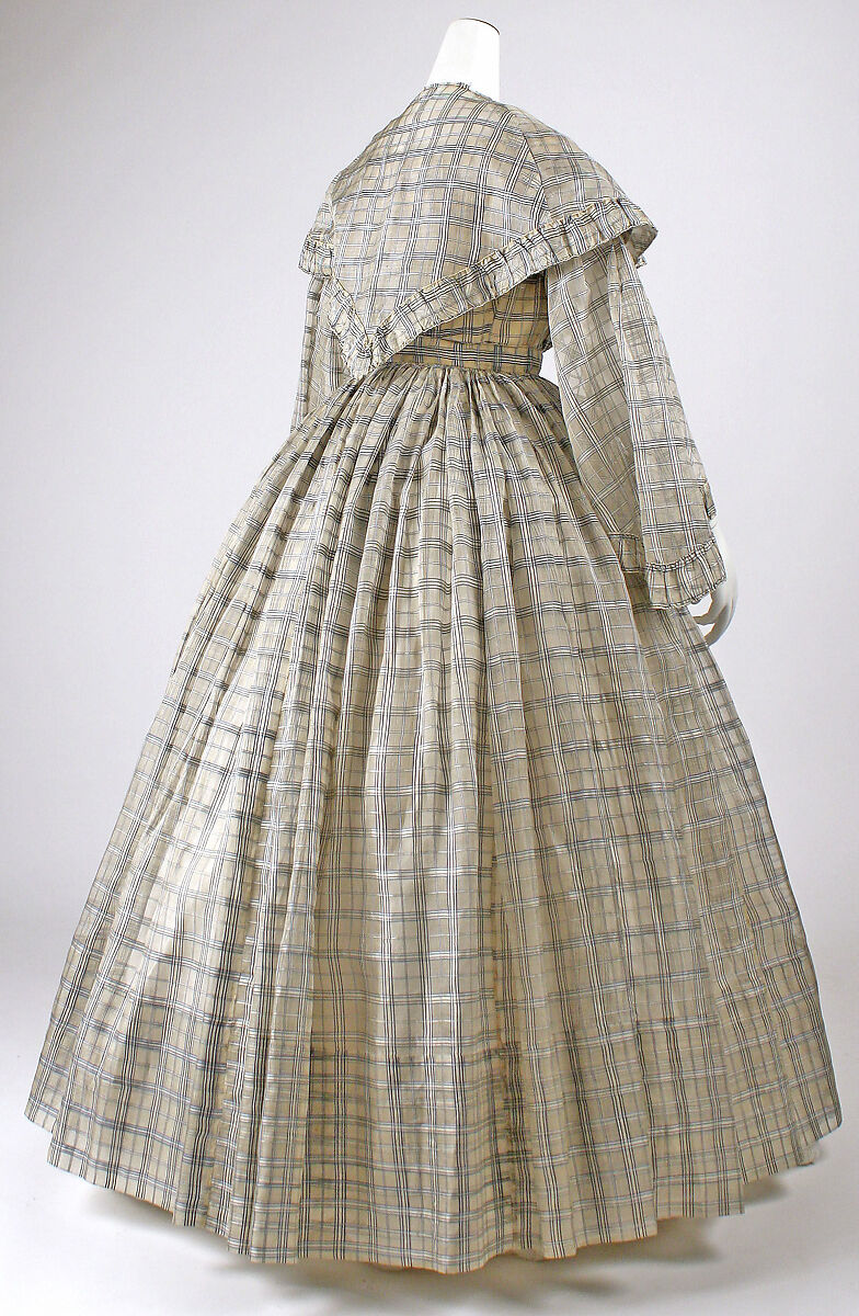 Ensemble, pina cloth, silk, British