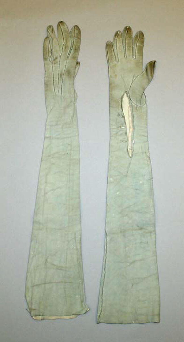 Dance ensemble, silk, wool, American