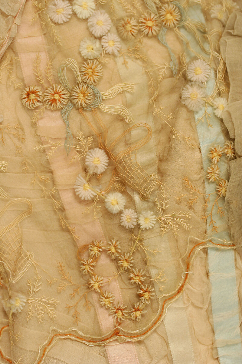 Dance ensemble, silk, wool, American