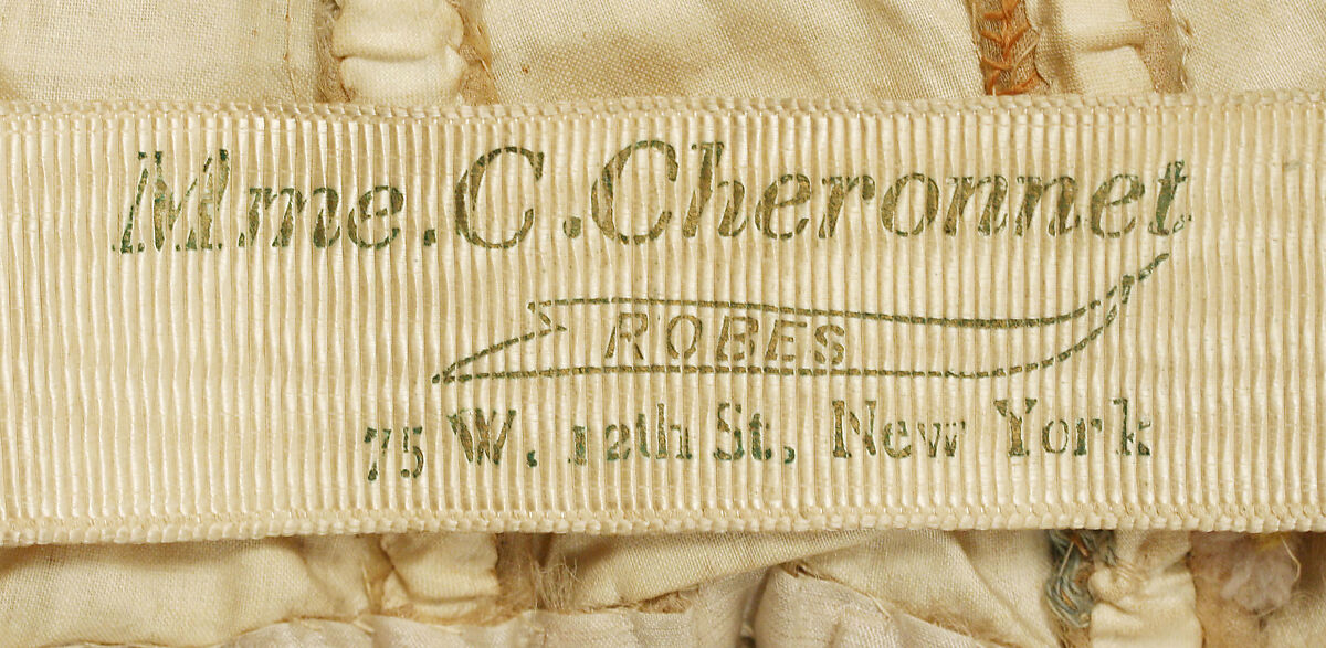 Dance ensemble, silk, wool, American