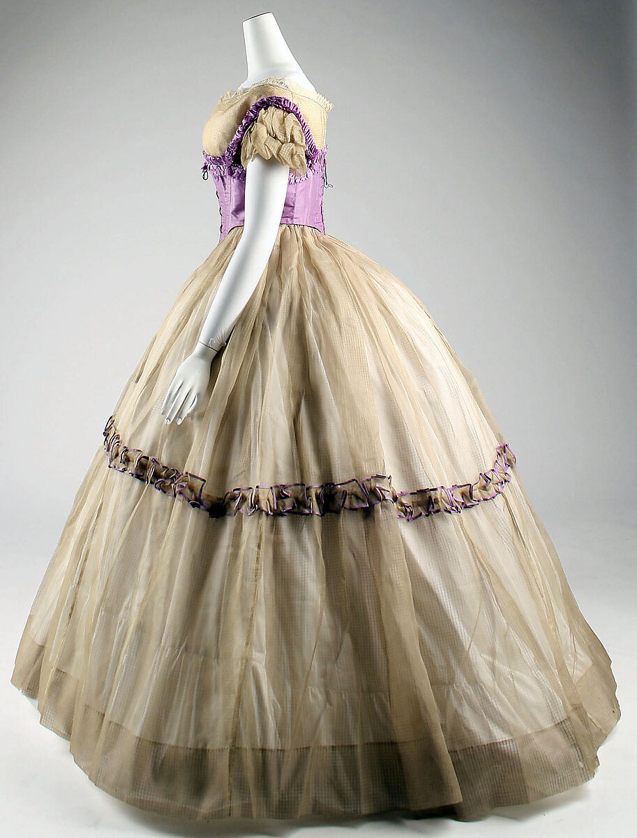 Ensemble, piña cloth, silk, American