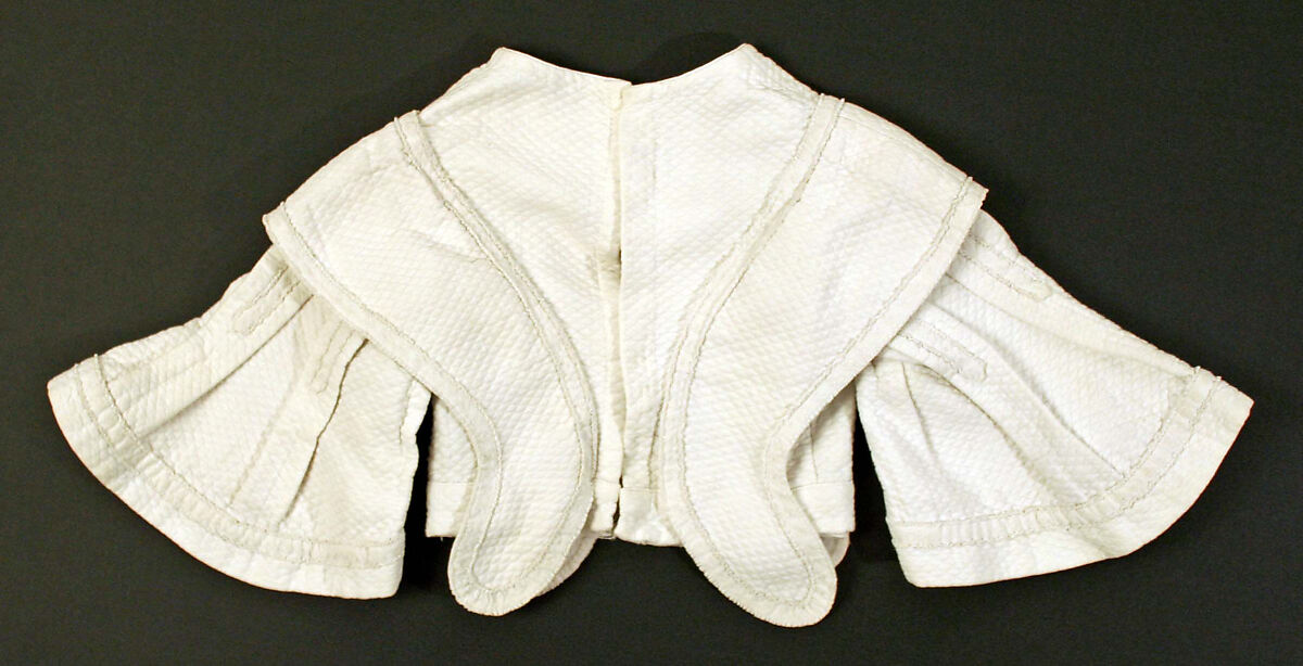 Bodice, cotton, American or European