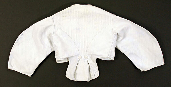 Bodice, cotton, American or European