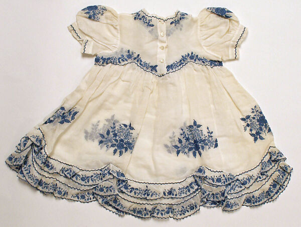 Dress, cotton, European