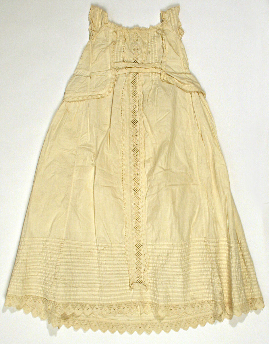 Dress, cotton, British 