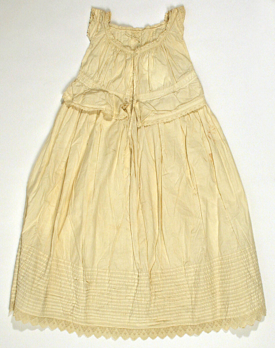 Dress, cotton, British