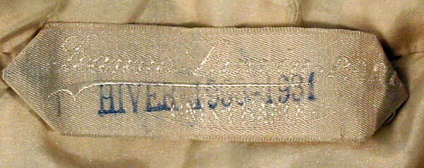 Coat, House of Lanvin (French, founded 1889), silk, French