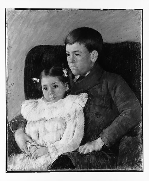 Gardner and Ellen Mary Cassatt, Mary Cassatt (American, Pittsburgh, Pennsylvania 1844–1926 Le Mesnil-Théribus, Oise), Pastel on wove paper, originally mounted on a stainer, American