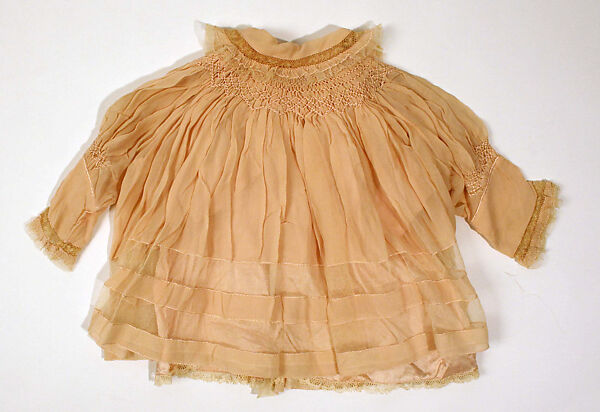 Coat, silk, American or European