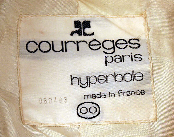 Coat, André Courrèges (French, Pau 1923–2016 Neuilly-sur-Seine), wool, acrylic, cotton, plastic (polyurethane), French
