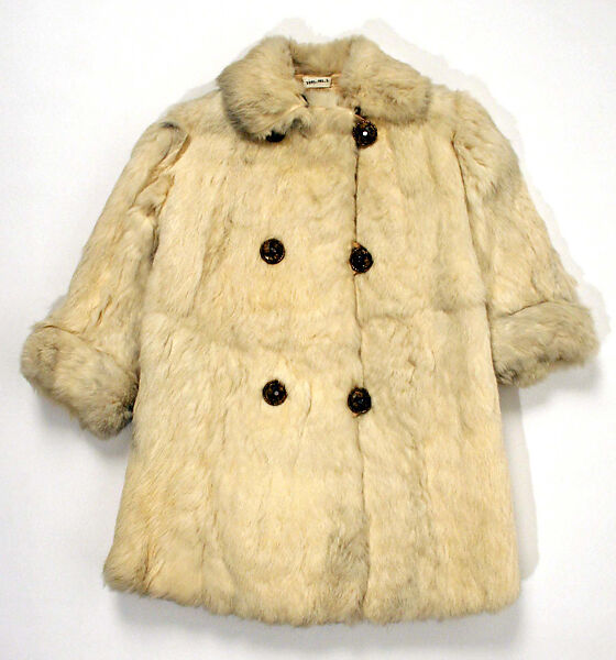 Coat, fur, American 