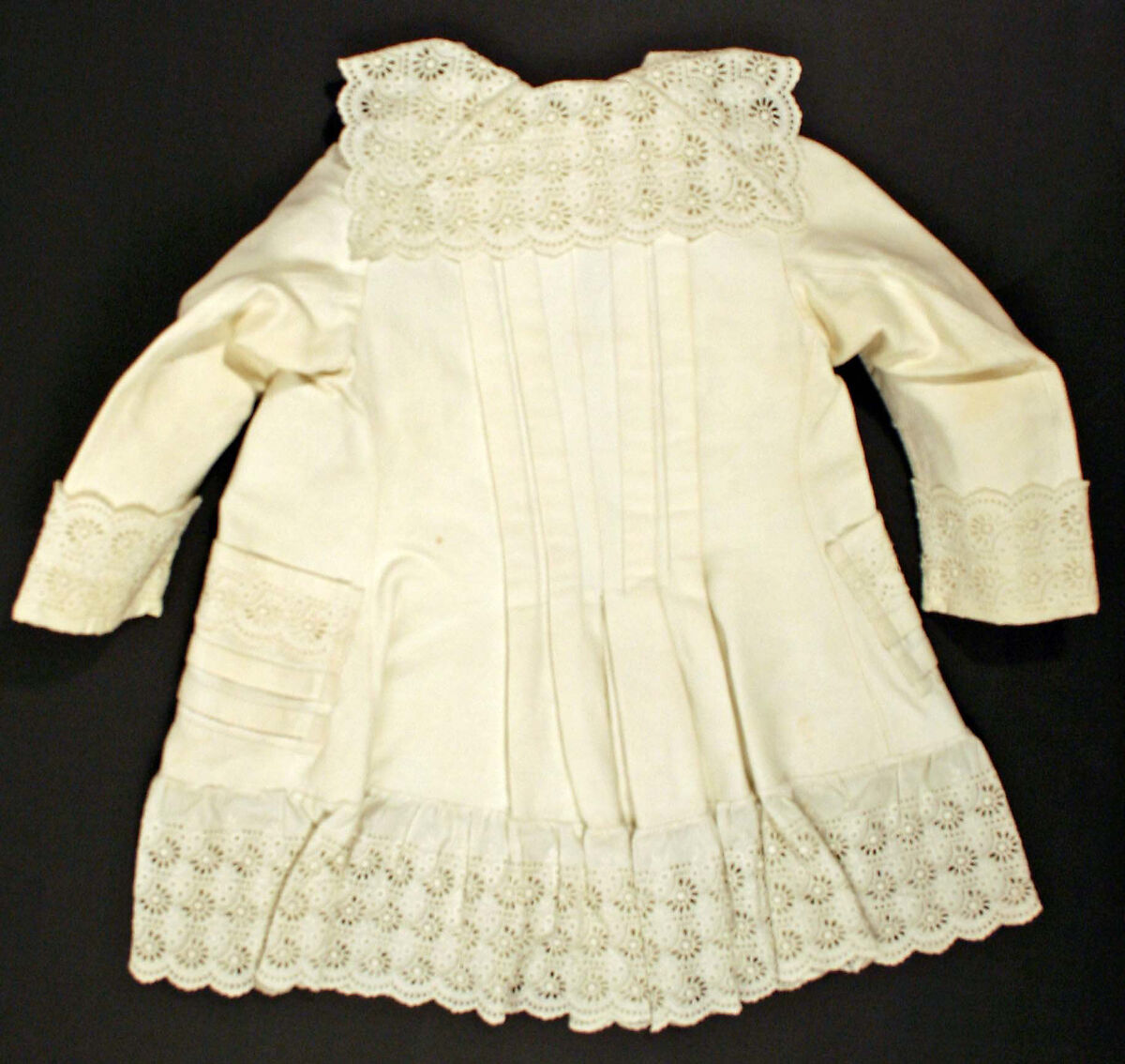 Coat, cotton, probably American