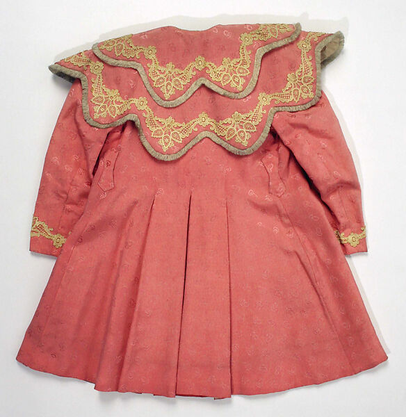 Coat, silk, American
