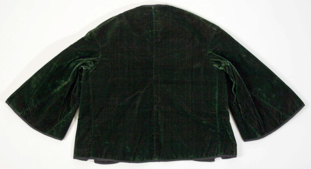 Coat, silk, American